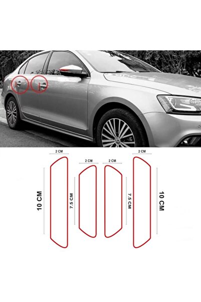 Aksefuar Lazer Seat Cordoba Kapı Koruma Bademi Oto Kapı Koruyucu