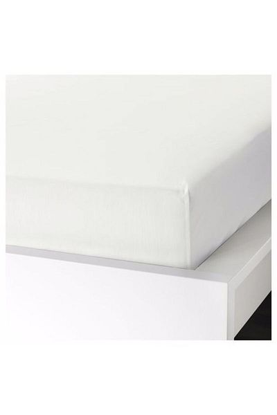 IKEA Ullvide Single Elastic Sheet, White