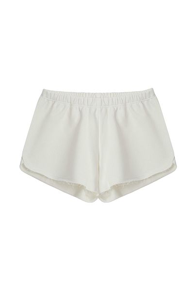 BASIC&CO Kiki Ecru Mini Shorts