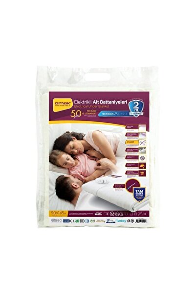 OMAK Tek Kişilik Elektrikli Battaniye 14110 Fma04472