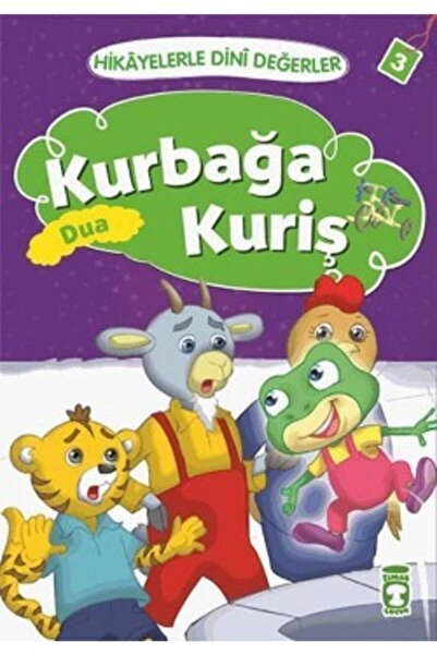Timaş Çocuk Hikayelerle Dini Değerler 3 - Kurbağa Kuriş Dua