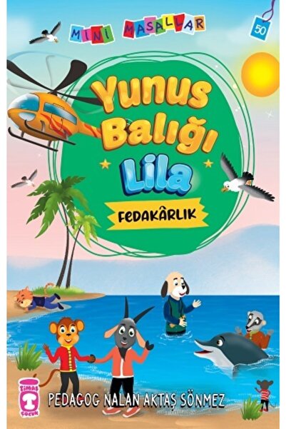 Timaş Çocuk Yunus Balığı Lila - Mini Masallar 5