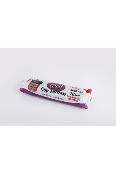 DENİZ J350 80X110 Heavy Industry Garbage Bag 1 Pack