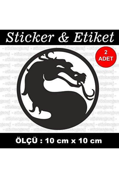 auto ملصق حيوان التنين العدواني - ملصق متوافق مع الزجاج الأمامي للسيارة والكم...