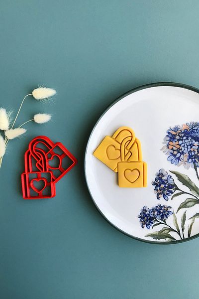 CESTOPİENO Lock Heart Cookie Mold