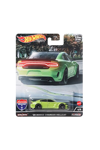 HOT WHEELS Car Culture Premium Arabalar American Scene 20 Dodge Charger Hellcat