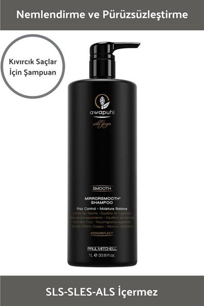 Paul Mitchell Awapuhi Wild Ginger - Mirrorsmooth Shampoo 1000ml
