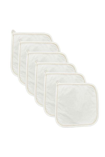 Biorganic 6-Piece Combed Cotton Baby Wipes 20 Cm 57726