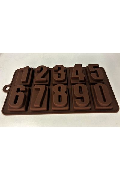 MENDELS Number Patterned Chocolate Mold