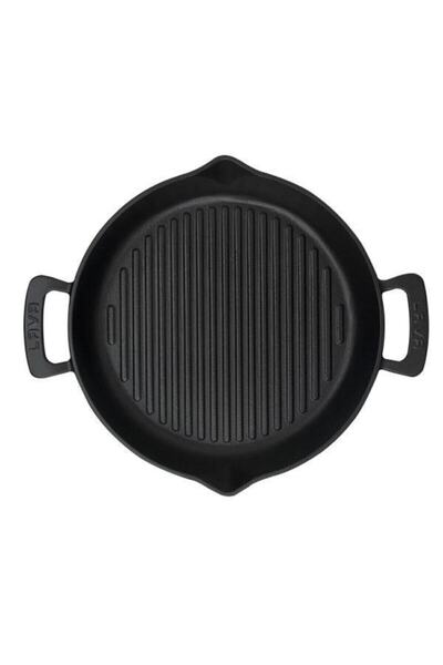 Lava مقلاة شواء دائرية بمقابض مزدوجة 30 سم Lv Eco Gt30t5