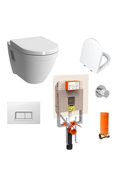 VitrA S50 Rim-ex Kanalsız Asma Klozet Ve Gömme Rezervuar Tam Set