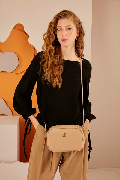 Pierre Cardin Εκτύπωση Toprak Γυναικεία Τσάντα ώμου 05PO22Y1538
