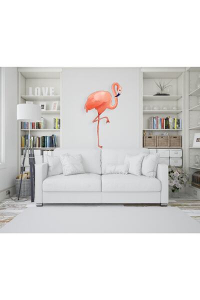 Sepet Yıldızı 35x60 Cm Flamingo Patterned Wall Sticker