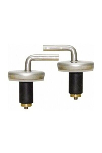 GrossAVM Klozet Kapak Montaj Seti - Metal Krom Klozet Montaj Vidası