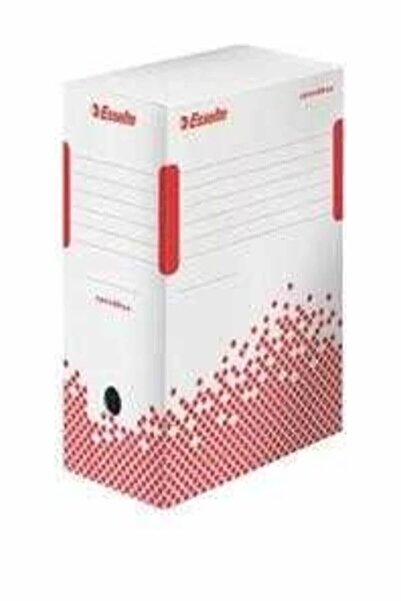 Esselte Speedbox Arşiv Kutusu 150 Mm Beyaz Kırmızı