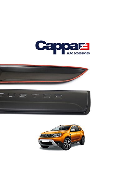 Cappafe Dacia Duster Kapı Koruma Dodik Seti Uv Katkılı (Abs) Mat Siyah 4 Parça 2018 Ve Sonrası