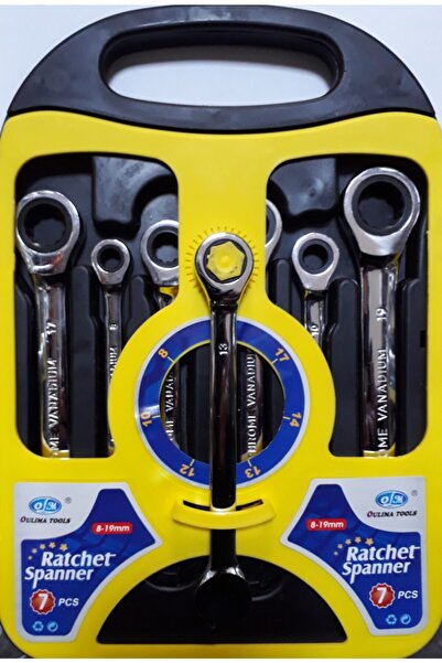 OLM Cıcır Anahtar Kombine Set 7 Parça 8-19 mm