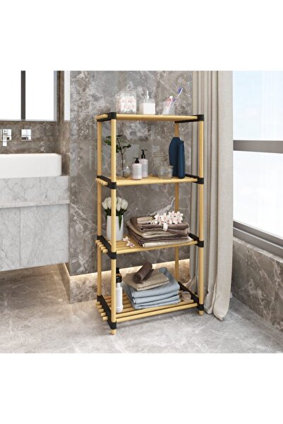 SEOWOOD رف خشبي متعدد الأغراض مكون من 4 قطع Seo-8150