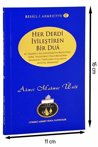 Cübbeli Ahmet Hoca Yayıncılık Cübbeli Ahmed Hoca Her Derdi Iyileştiren Bir Du...