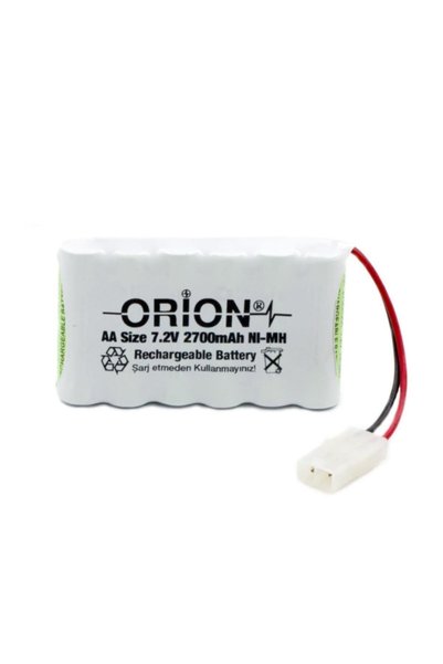 Orion Aa 7.2v 2700mah Tamiya Soketli Şarjlı Oyuncak Pili