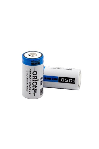 Genel Markalar 16340 3.7v 850mah Li-ion Şarj Edilebilir Cr123a Pil