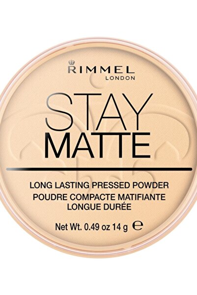 RIMMEL LONDON Stay Matte Pressed Powder Pudra 001 Transparent