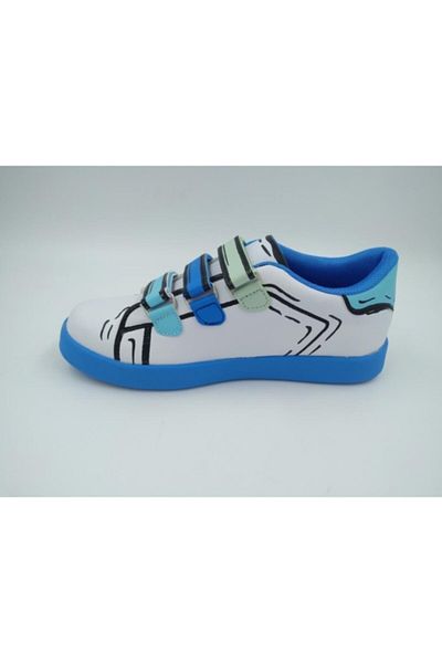 Vicco Picasso Blue White Lighted Sneakers