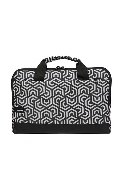 Moserini 14"-14.2" Patterned Macbook Air-pro Laptop Bag with Base Protection and Shoulder Strap - Rosetta