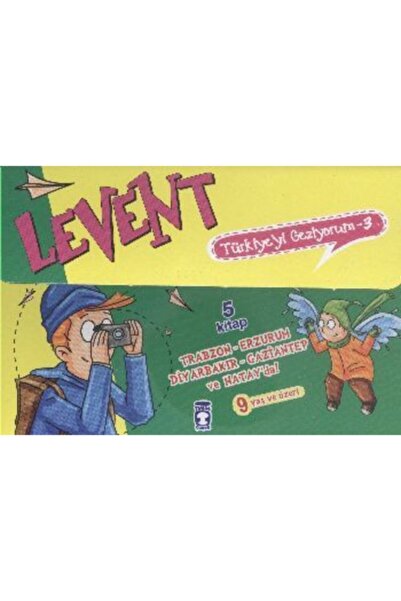 Timaş Çocuk Levent Türkiye'yi Geziyorum - 3 (5 Kitap Takım)