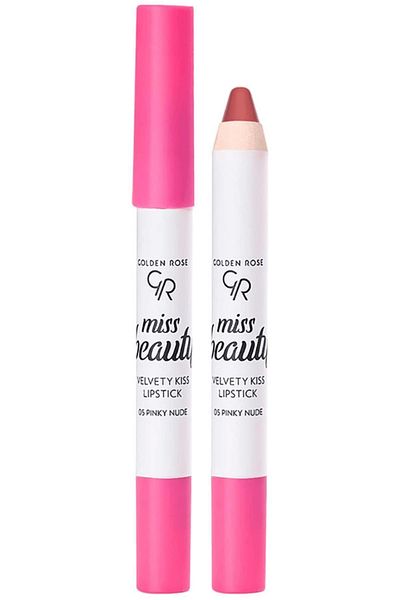 Golden Rose Miss Beauty Velvety Kiss Pen Lipstick Pinky Nude No: 05 Lipstick