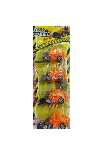 Nizam Oyuncak Vehicle Construction Machinery 4-Piece Construction Machinery Car