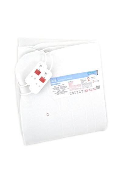 OMAK Elektrikli Battaniye Çift Kişilik 140 X170 Cm Çift Kumandalı