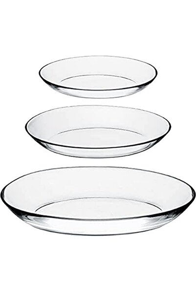 Paşabahçe Brand: Invitation Oval Serving Plate Set 3 Size Category: Serving P...