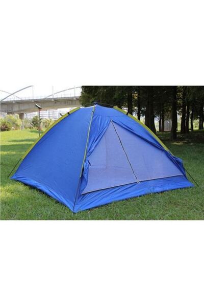 AteşTech 6 Kişilik Renkli Dayanıklı Su Geçirmez Pencereli Kamp Çadırı 250*220...