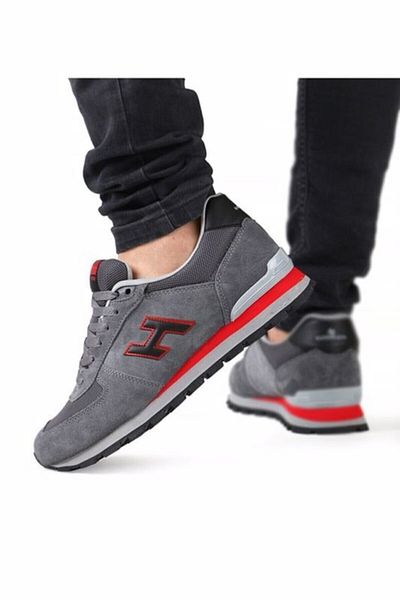 Hammer Jack Γκρι - Σφυρί 192506   Sneakers Γνήσιο δέρμα σουέτ