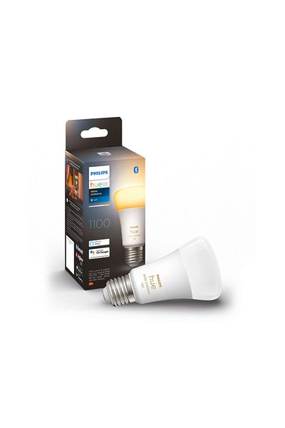 Philips لمبة هووا الذكية البيئية البيضاء 8-75 واط - E27