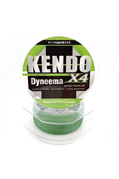 Kendo X4 Dyneema Yeşil Örgü İp Misina 250 Metre