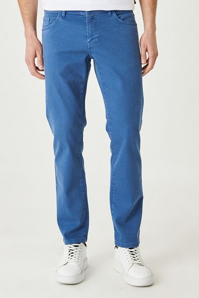 ALTINYILDIZ CLASSICS Men's Indigo 360 Degree All-Around Stretching Comfortable Durable Slim Fit Slim Fit Slim Fit Pants