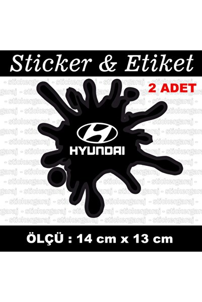 auto ملصق Hyundai Tuning المعدل - ملصق متوافق مع خوذة الدراجة النارية الزجاجي...
