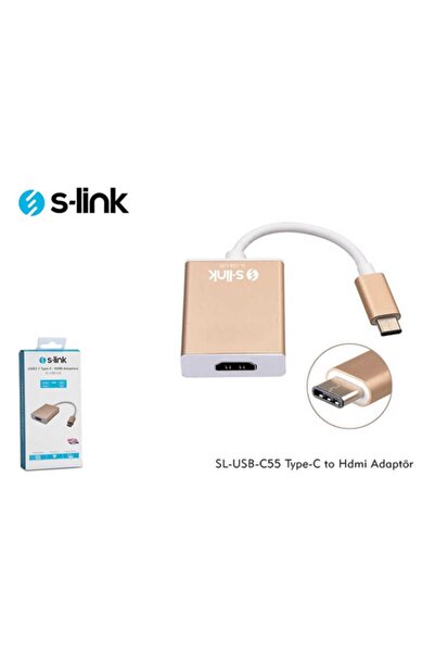 S-LINK Sl-usb-c55 Type C To Hdmi Dişi Adaptör