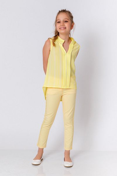 incity Girl's Yellow Trousers