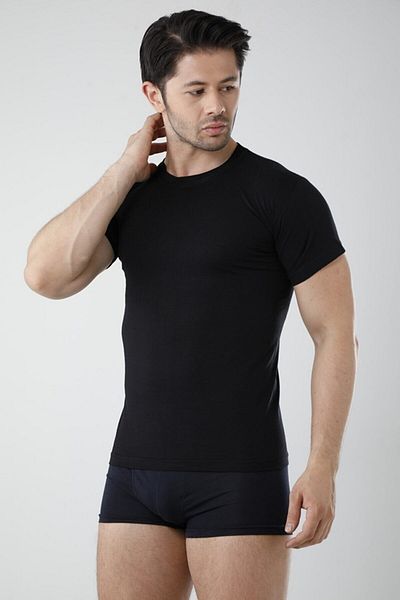 chulfa Μπλουζάκι με λαιμόκοψη Vivaldi Luxury Full Lycra Flexible T-Shirt