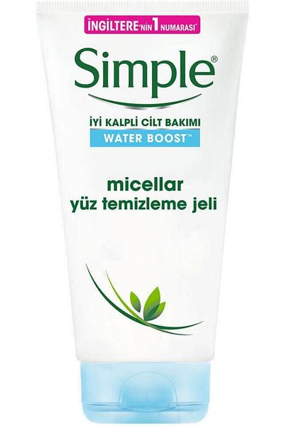 Simple Water Boost Micellar Facial Cleansing Gel 150 ml