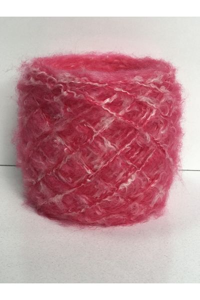 göçer Wool Acrylic Moher:red White 100gr