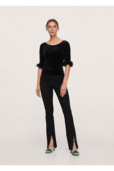 MANGO Woman T-Shirt με φτερά