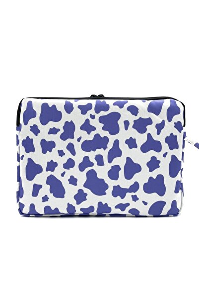 Differ Studio 15.6 بوصة أرجواني بقرة نمط كمبيوتر محمول/ماك بوك/دفتر/حقيبة/حقيبة