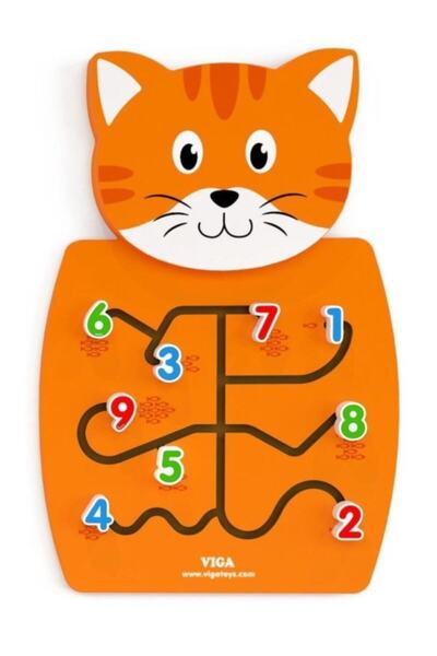 Edutoys Kedi Figürlü Duvar Oyunu