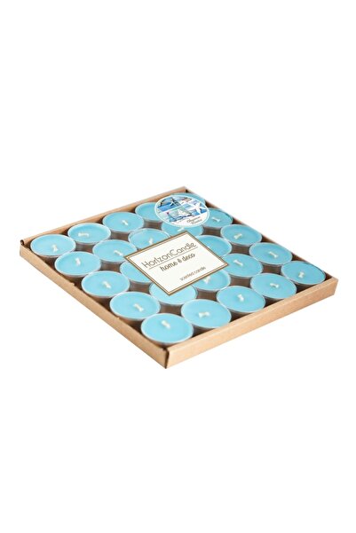 Horizon Mum Horizon Candles - Tealight Mum - Kokulu - Mat - 25'li - 3,75*1,4 Cm