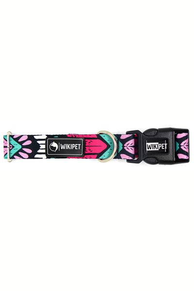 Wikipet Aztec Dark Dog Collar