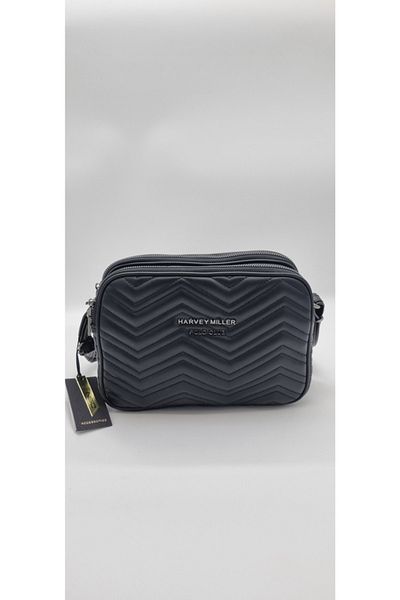 DSN Women's Black Alexa Quilted Bag